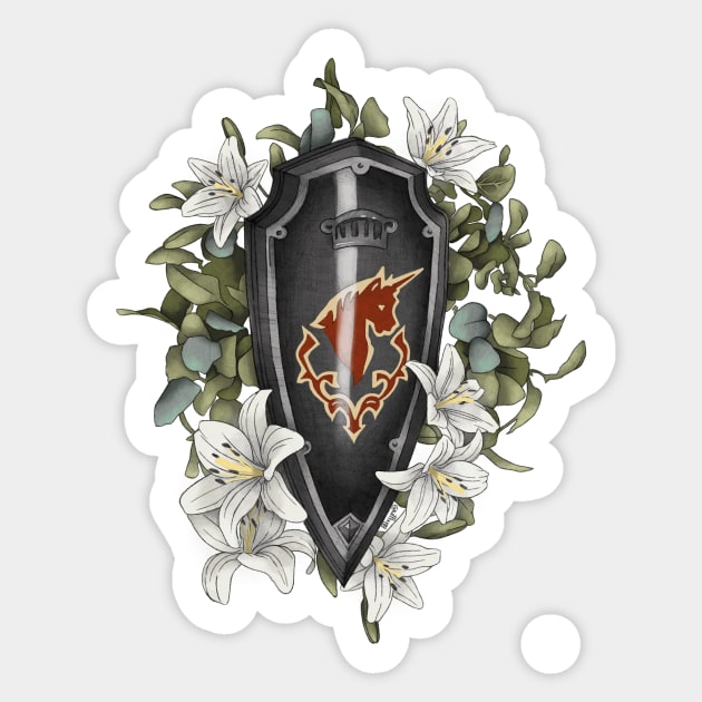 Haurchefant Sticker by WtfBugg